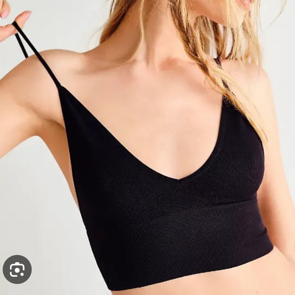Free People Intimately cropped seamless cami, size XS/S